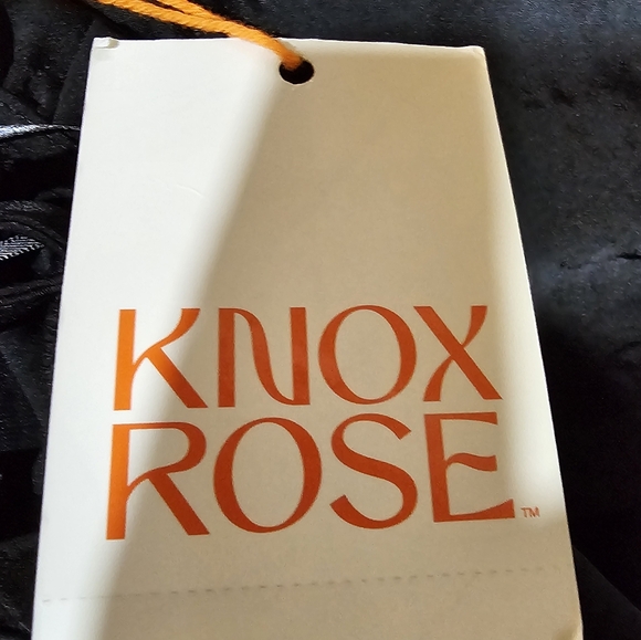 NWT Knox Rose Black Blouse‎ - Picture 8 of 9